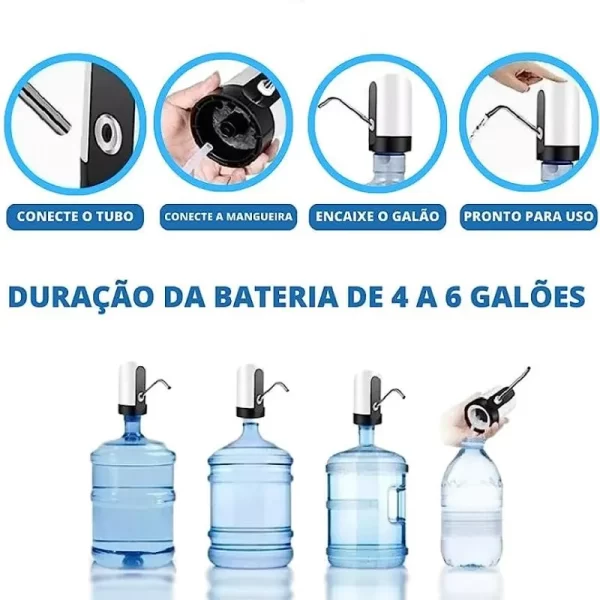 Bomba de Água Elétrica para Galão de Água - Image 3