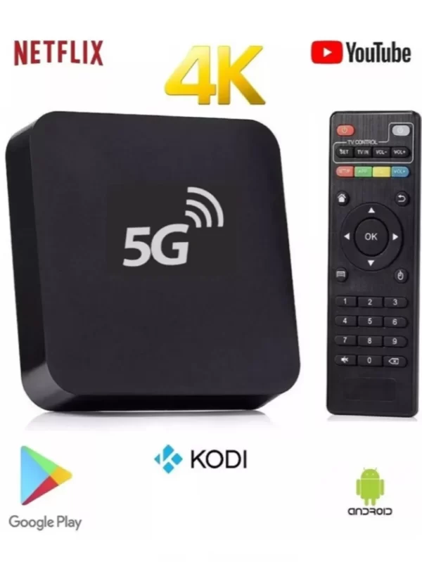 TV Box 4K para Televisão com 512GB