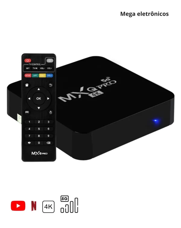 TV Box 4K para Televisão com 512GB - Image 6