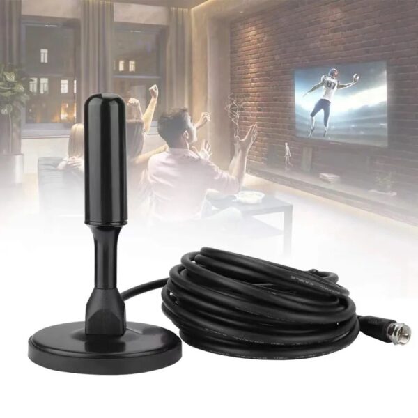 Antena Digital Hd 3.5dbi Base Magnética Interna Externa Com Imã 3m - Image 5