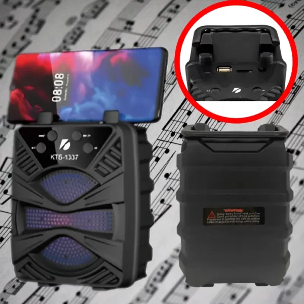 Caixa de Som Portátil Bluetooth - Image 2