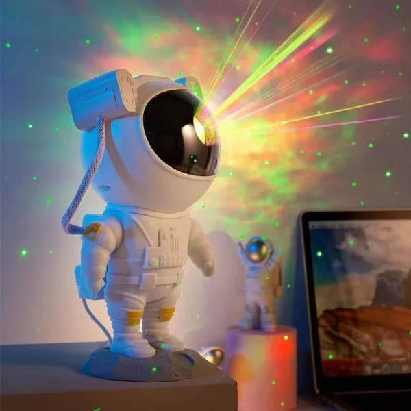Astronauta Projetor Estrela com Controle Remoto, 360 Quarto Ajustável, Nebula Galaxy, Full Sky Star, Aurora Norte, Venda Quente - Image 2