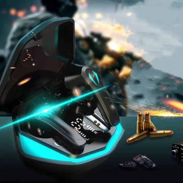 Fone Gamer Sem Fio Bluetooth Para Jogos e Músicas