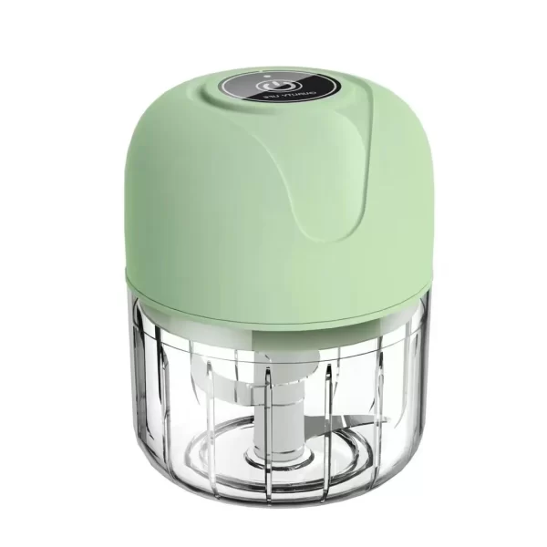 Mini Triturador de alimentos Sem Fio Elétrico 250ML Para Alho e Legumes - Image 4
