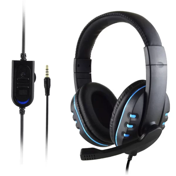Fone Gamer P2 Com Microfone Fone Para ps4 de Jogo Com Fio - Image 2