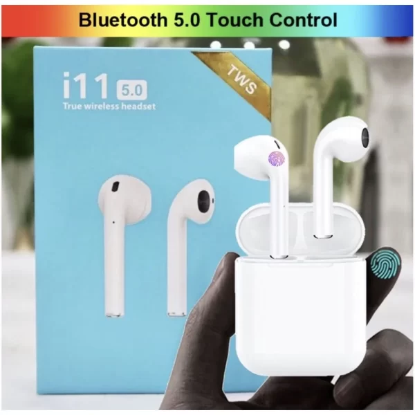Fone de ouvido i11 bluetooth Tws Compativel com android e ios - Image 2