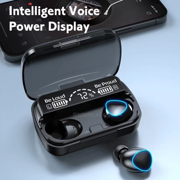 Fone de Ouvido M10 Bluetooth  Sem Fio - Image 3
